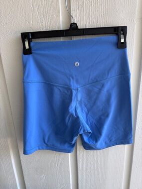 lululemon athletica High-Rise Bike Shorts in Periwinkle